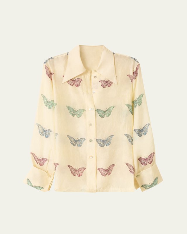 Dana Butterfly Garden Shirt
